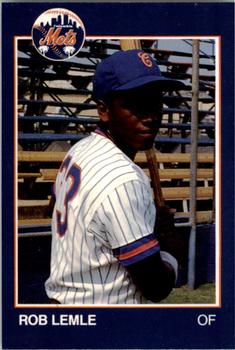 1988 Grand Slam Columbia Mets #21 Rob Lemle Front