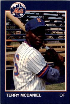 1988 Grand Slam Columbia Mets #22 Terry McDaniel Front