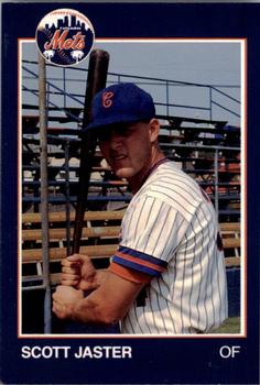 1988 Grand Slam Columbia Mets #25 Scott Jaster Front