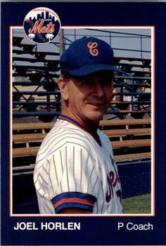 1988 Grand Slam Columbia Mets #28 Joel Horlen Front