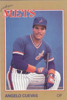 1988 Grand Slam Jackson Mets #21 Angelo Cuevas Front