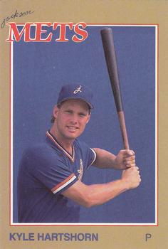 1988 Grand Slam Jackson Mets #6 Kyle Hartshorn Front