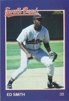 1988 Grand Slam South Bend White Sox #5 Ed Smith Front