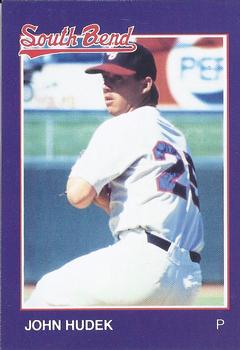 1988 Grand Slam South Bend White Sox #22 John Hudek Front