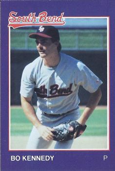 1988 Grand Slam South Bend White Sox #23 Bo Kennedy Front