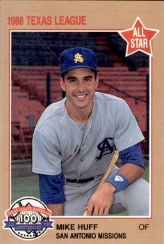 1988 Grand Slam Texas League All-Stars #33 Mike Huff Front