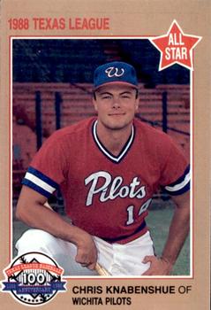 1988 Grand Slam Texas League All-Stars #34 Chris Knabenshue Front