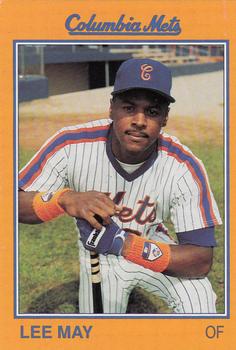 1989 Grand Slam Columbia Mets #15 Lee May Jr. Front