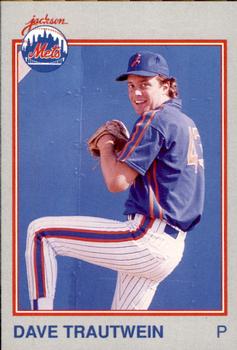 1989 Grand Slam Jackson Mets #8 Dave Trautwein Front