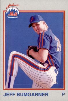 1989 Grand Slam Jackson Mets #10 Jeff Bumgarner Front