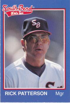 1989 Grand Slam South Bend White Sox #2 Rick Patterson Front