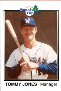 1989 Grand Slam Wausau Timbers #2 Tommy Jones Front