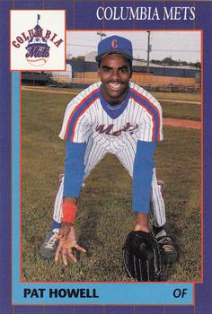 1990 Grand Slam Columbia Mets #9 Pat Howell Front