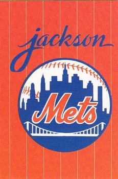 1990 Grand Slam Jackson Mets #29 Title Card Front