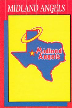 1990 Grand Slam Midland Angels #27 Title Card Front