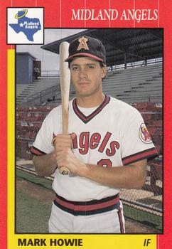 1990 Grand Slam Midland Angels #7 Mark Howie Front