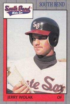 1990 Grand Slam South Bend White Sox #21 Jerry Wolak Front