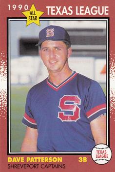 1990 Grand Slam Texas League All-Stars #22 Dave Patterson Front