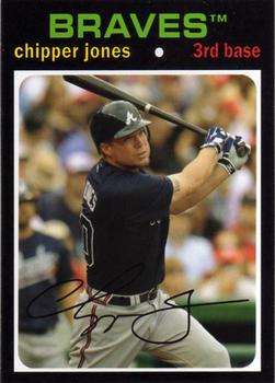 2012 Topps Archives #77 Chipper Jones Front