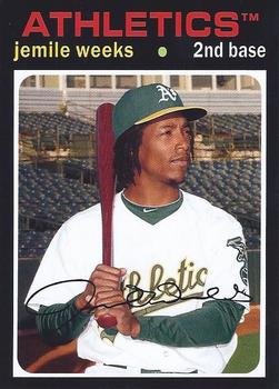 2012 Topps Archives #54 Jemile Weeks Front