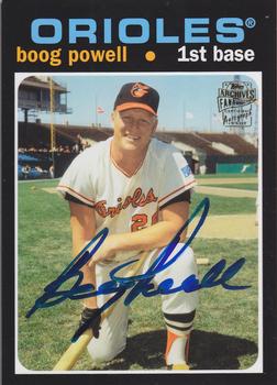 2012 Topps Archives - Fan Favorite Autographs #FFA-BP Boog Powell Front