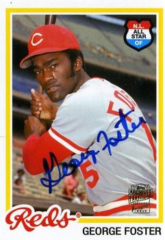 2012 Topps Archives - Fan Favorite Autographs #FFA-GF George Foster Front