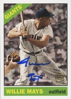 2012 Topps Archives - Fan Favorite Autographs #FFA-WM Willie Mays Front