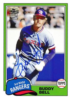 2012 Topps Archives - Fan Favorite Autographs #FFA-BBE Buddy Bell Front