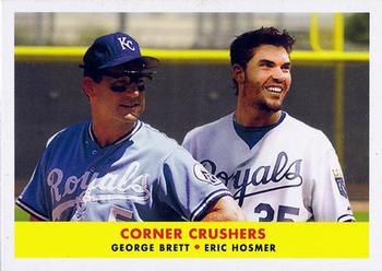 2012 Topps Archives - Combos #58-BH George Brett / Eric Hosmer Front