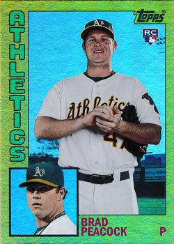 2012 Topps Archives - Gold Foil #192 Brad Peacock Front