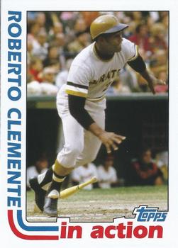 2012 Topps Archives - In Action #82IA-RC Roberto Clemente Front