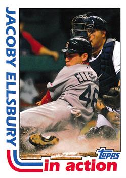 2012 Topps Archives - In Action #82IA-JE Jacoby Ellsbury Front