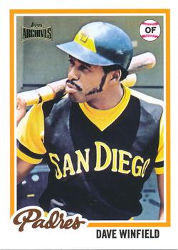2012 Topps Archives - Reprints #530 Dave Winfield Front