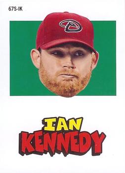 2012 Topps Archives - Stickers #67S-IK Ian Kennedy Front