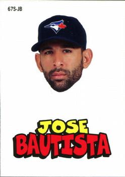 2012 Topps Archives - Stickers #67S-JB Jose Bautista Front