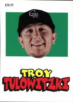 2012 Topps Archives - Stickers #67S-TT Troy Tulowitzki Front