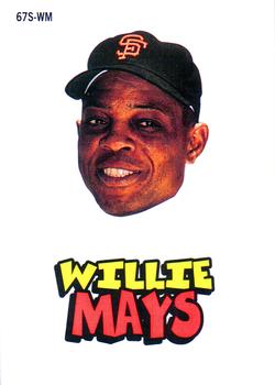 2012 Topps Archives - Stickers #67S-WM Willie Mays Front
