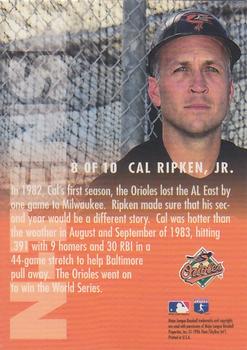 1996 E-Motion XL - N-Tense #8 Cal Ripken, Jr. Back