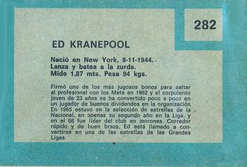 1967 Topps Venezuelan #282 Ed Kranepool Back