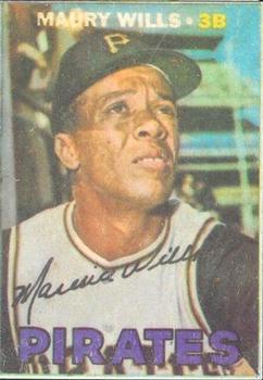 Maury Wills Gallery  Trading Card Database