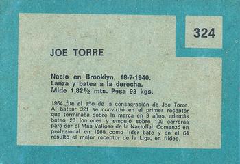 1967 Topps Venezuelan #324 Joe Torre Back
