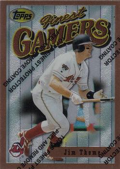 1996 Finest #47 Jim Thome Front