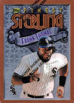 1996 Finest #48 Frank Thomas Front