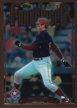 1996 Finest #193 Will Clark Front