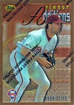 1996 Finest #247 Todd Zeile Front