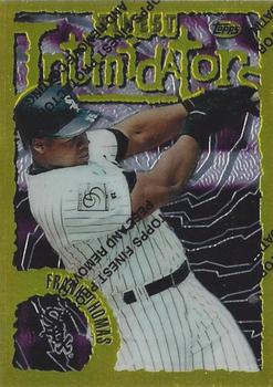 1996 Finest #186 Frank Thomas Front