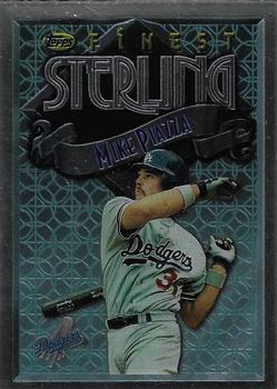 1996 Finest #11 Mike Piazza Front