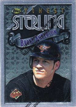 1996 Finest #346 Brady Anderson Front