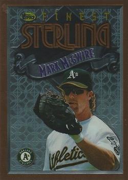1996 Finest #162 Mark McGwire Front