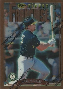 1996 Finest #236 Mark McGwire Front